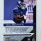 Odell Beckham Jr Prizm Panini 2018 Card #58 Back