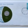 Rwanda Coin Stamped Envelope Franklin Mint with C.O.A