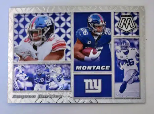 Saquon Barkley Panini 2020 Mosaic #M24