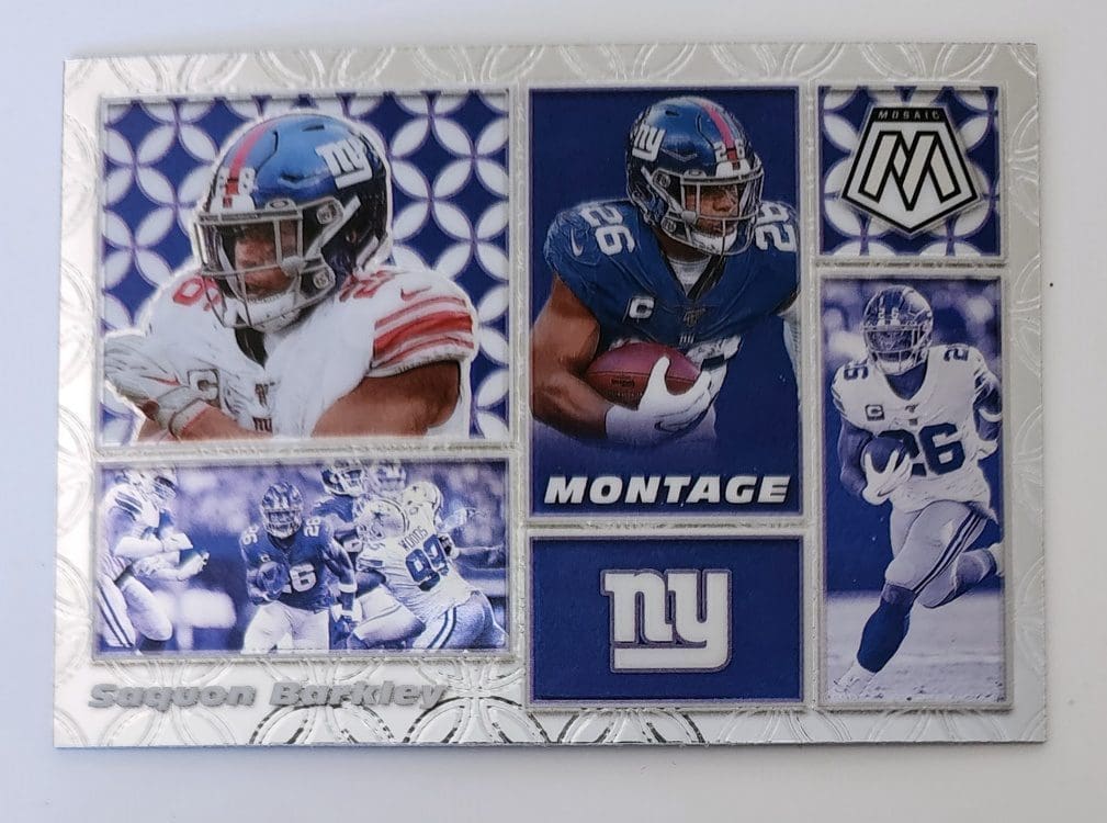 Saquon Barkley Panini 2020 NFL Card #M-24 New York Giants