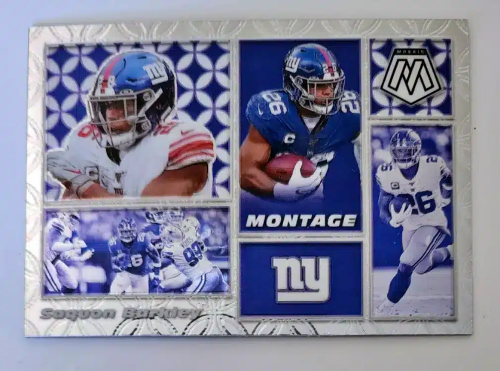 Saquon Barkley Panini 2020 Mosaic #M24