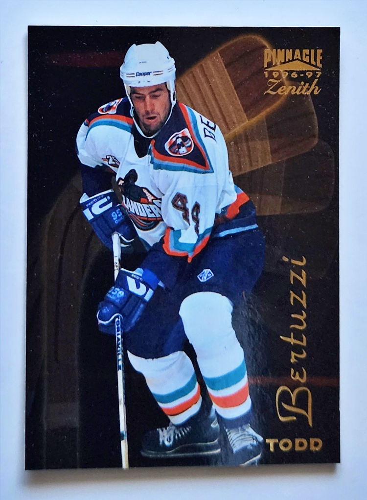Todd Bertuzzi Pinnacle 1997 Zenith #81