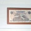 Uganda Banknote 50 Shilling No. 596356 Franklin Mint Back