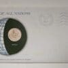 Uruguay Coin Of All Nations Stamped Envelope Franklin Mint C.O.A