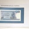 Zimbabwe Banknote 2 Dollar No AA1071605B From Franklin Mint