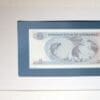 Zimbabwe Banknote 2 Dollar No AA1071605B From Franklin Mint Back