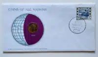 Sudan Coin Stamped Envelope