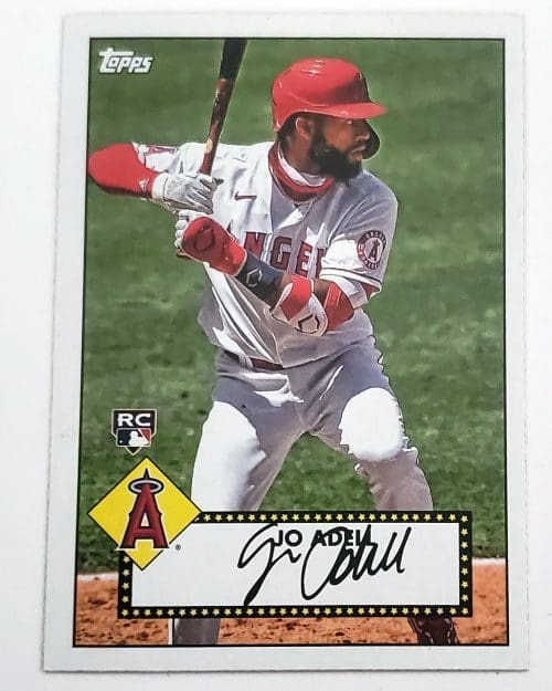 Jo Adell Topps 2021 MLB Trading Card #T52-26 California Angels
