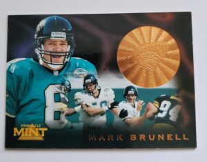 Mark Burnell Mint Collection Pinnacle 1996 Card #26 Jacksonville Jaguars