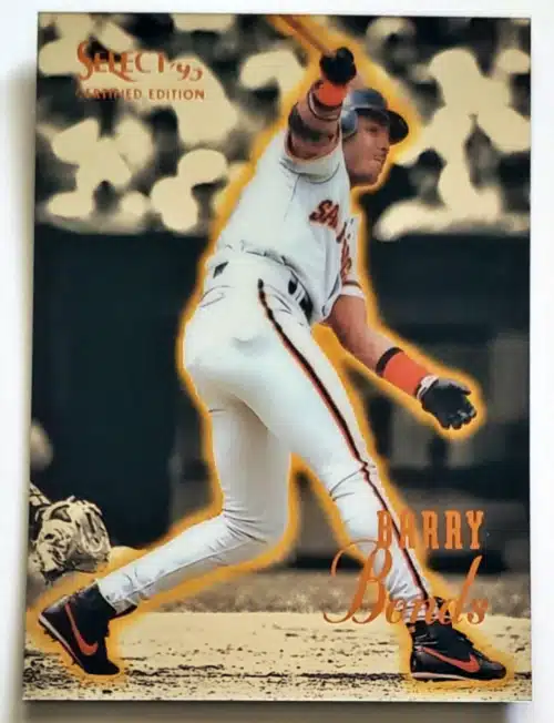 Barry Bonds Select 1995 Certified Edition MLB Trading Card #1