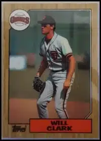 Will Clark Topps 1987 #420