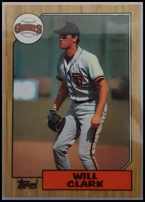 Will Clark Topps 1987 #420
