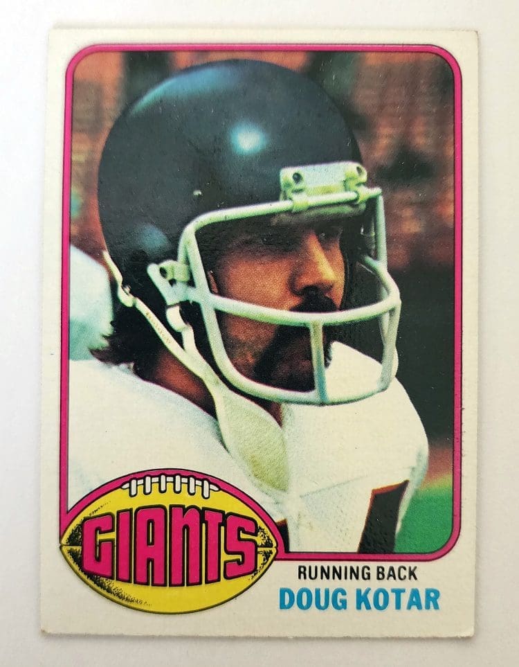 Doug Kotar Topps 1976 NFL Card #144 New York Giants