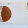 Hungary Coin Stamped Envelope An Europe Country From Franklin Mint with C.O.A