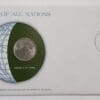 Republic of China Coin Stamped Envelope An Asian Country From Franklin Mint with C.O.A