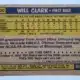 Will Clark Topps 1987 #420 Back