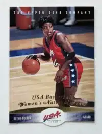 Ruthie Bolton Upper Deck 1996 Card #62