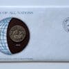 Malta Coin Stamped Envelope A Europe Country from Franklin Mint