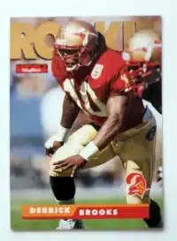 Derrick Brooks Skybox Impact 1995 Card #160