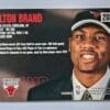 Elton Brand Skybox Dominion 1999 NBA Card #208 Chicago Bulls Back