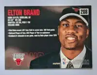Elton Brand Skybox Dominion 1994 Card #208 Back