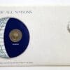 Bahrain Coin Stamped Envelope From Franklin Mint with C.O.A