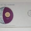 Monaco Coin Stamped Envelope from Franklin Mint with C.O.A