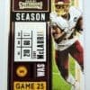 Terry McLaurin Panini Contender 2020 NFL Card #8 Washington Commanders