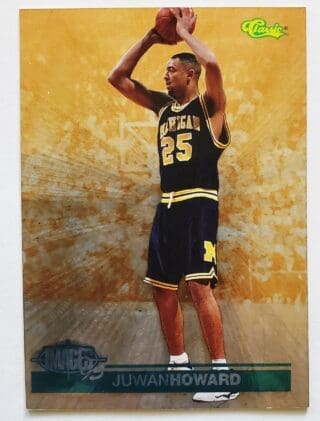 Juwan Howard Classic Image 1995 NBA Trading Card #5