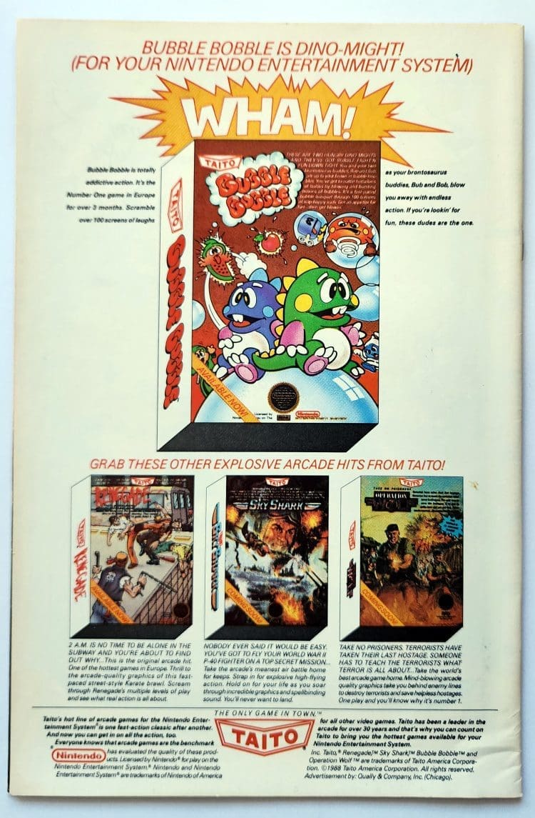 Speedball The Masked Marvel Comic Issue #5 January 1989 "Beware The Basher " Back