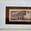 Gibraltar Banknote 1 Pound Banknote No J630423 Europe Country Franklin Mint Back