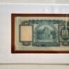 Hong Kong Banknote 10 Dollars No RK329844 Asian Country Franklin Mint back
