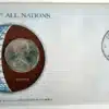 Australia Coin-Stamped Envelope From Franklin Mint