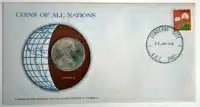 Australia Coin-Stamped Envelope From Franklin Mint