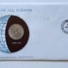 Sierra Leone Coin Stamped Envelope an Africa Country from Franklin Mint with C.O.A