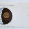 South Korea Coin Stamped Envelope An Asian Country From Franklin Mint