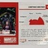 Captain Britain Upper Deck 2021 Marvel Comic Card #24 back