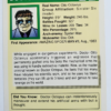Electro Marvel 1990 Impel Marketing Comic Card #58 Back