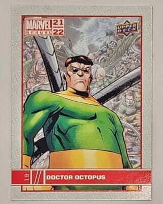 Doctor Octopus Marvel Upper Deck 2021 Marvel Comic Card #19