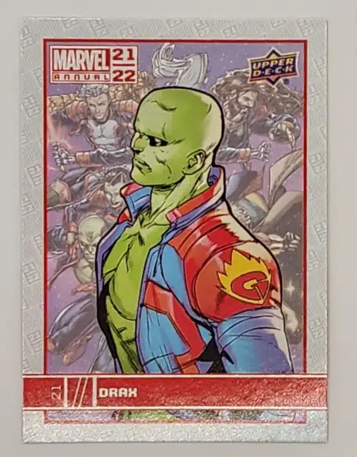 Drax Upper Deck 2021 Marvel Card #21