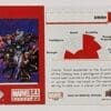 Drax Upper Deck 2021 Marvel Comic Card #21 Back