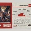 Ghost-Spider Upper Variant Deck 2021 Marvel Comic Card #32 Back
