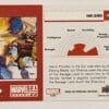 Ka-zar Variant Upper Deck 2021 Marvel Comic Card #42 back