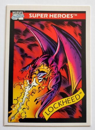 Lockheed Marvel 1990 Impel Marketing Comic Card #27
