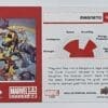 Magneto Variant Upper Deck 2021 Marvel Comic Card #49 back