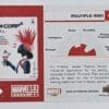 Multiple Man Variant Upper Deck 2021 Marvel Comic Card #57 back