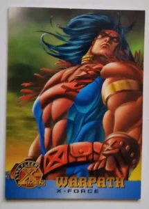Warpath X-Men Fleer 1996 Card #24