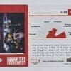 X-23 Variant Upper Deck 2021 Marvel Comic Card #98 Back