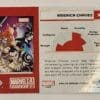 America Chavez Blue Upper Deck 2021 Marvel Comic Card #3 Back