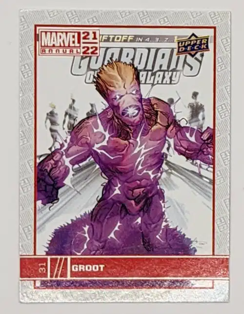 Groot Upper Deck 2021 Card #31
